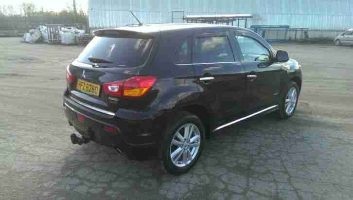 2011 MITSUBISHI ASX 3 CLEAR TEC 1.8 DI-D 4X4 BLACK