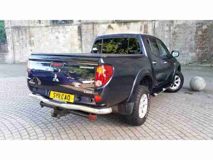 2011 MITSUBISHI L200 WARRIOR DCB DI-D 4X4 BLUE Low miles