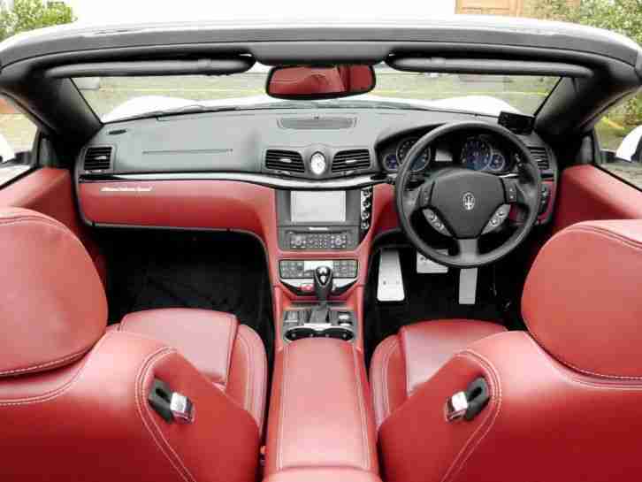 2011 Maserati GranCabrio Sport Auto 11/61 Petrol White Automatic