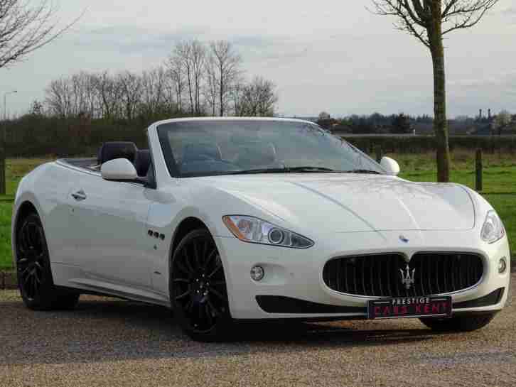 2011 Maserati GranCabrio V8 2dr Auto Petrol white Automatic