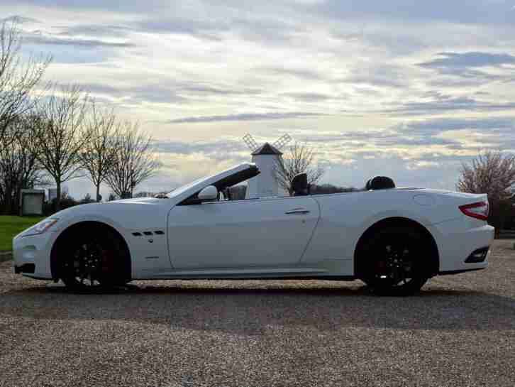 2011 Maserati GranCabrio V8 2dr Auto Petrol white Automatic