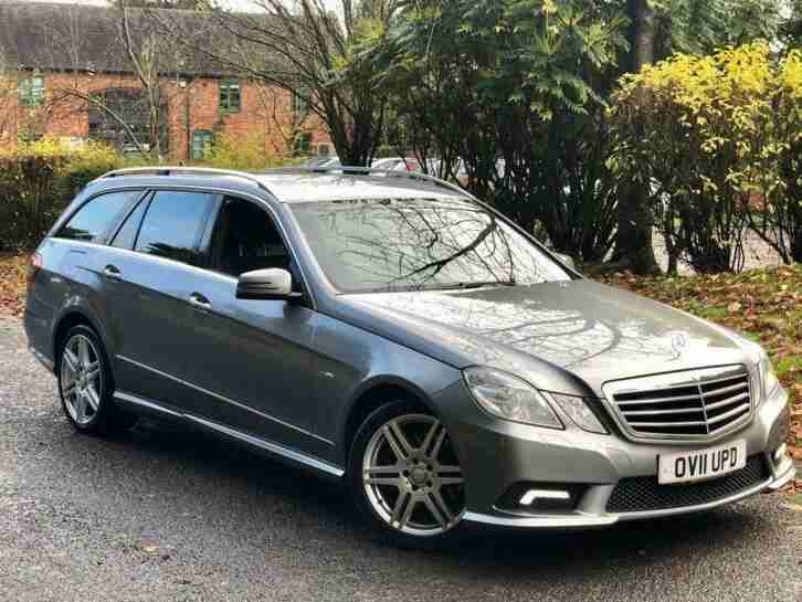 2011 Mercedes Benz E Class 2.1 E220 CDI BlueEFFICIENCY Sport Auto 5dr