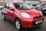 2011 Micra 1.2 Acenta Petrol red