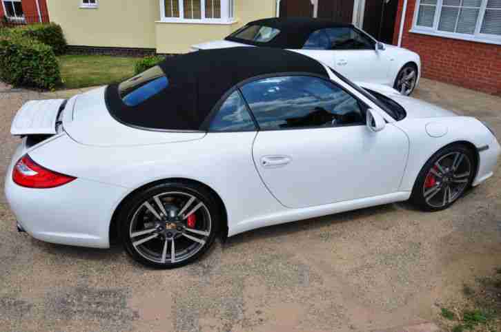 2011 PORSCHE 911 CARRERA 2S S-A WHITE