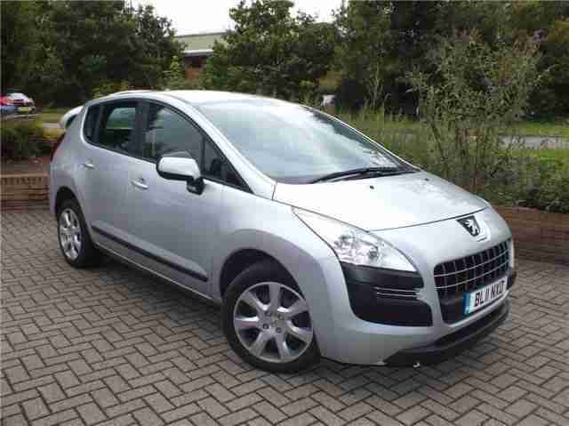 2011 Peugeot 3008 Active Hdi Diesel Silver Manual