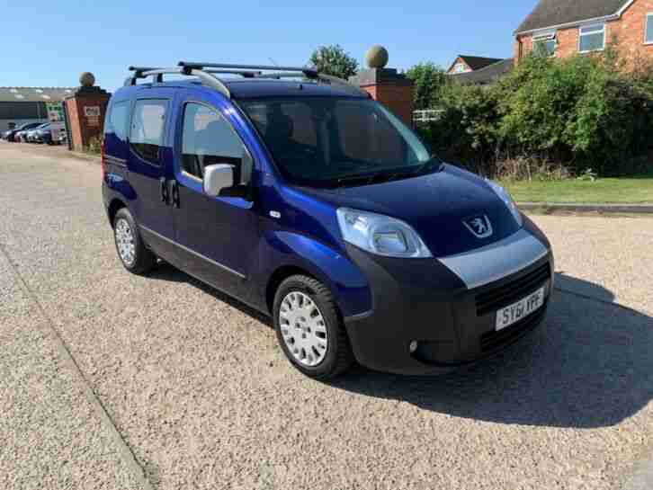 2011 Peugeot Bipper Tepee 1.3 HDI Multijet MPV. Warranty Included. No VAT