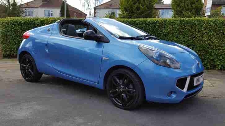 2011 Renault Wind GT LINE TCe 1.2 Turbo Convertible Cabriolet Sport Blue Summer