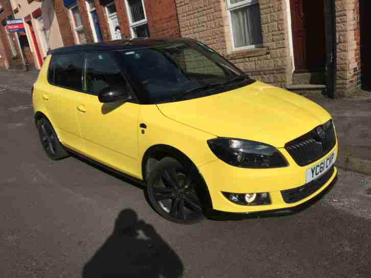 2011 SKODA FABIA MONTE CARLO 1.2 TSI VRS DAMAGED REPAIRED CAT D LOW MILES