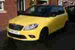 2011 FABIA VRS SPRINT YELLOW BLACK