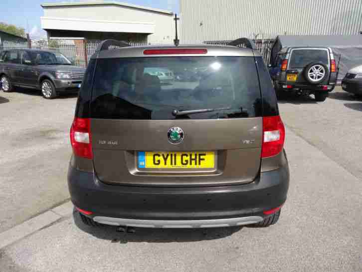 2011 SKODA YETI SE TDI 110 CR 4X4, 4WD ESTATE