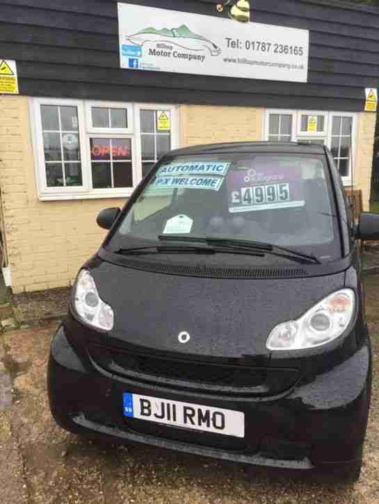 2011 FORTWO PULSE MHD AUTO BLACK with