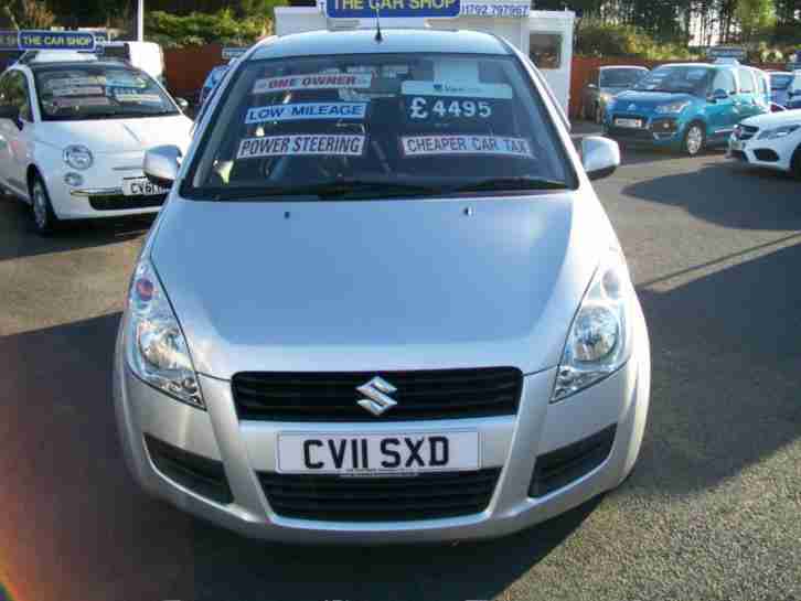 2011 SUZUKI SPLASH 1.0 GLS ONE OWNER GBP30 12 MONTHS TAX