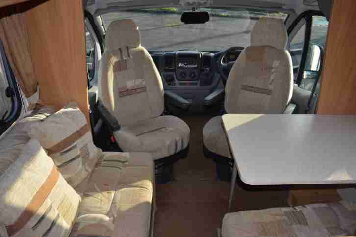 2011 SWIFT ESCAPE 664 2.2 DIESEL MANUAL 4 BERTH 4 TRAVELING SEATS MOTOR CARAVAN