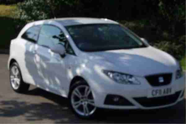 2011 Seat Ibiza SC 1.4 16V 85PS SE Copa 3-Door White