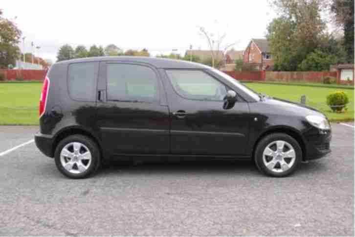 2011 Skoda Roomster 1.2 TSI 105bhp SE DSG Petrol Black Tiptronic