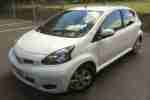 2011 AYGO GO 1.0 VVT I WHITE 5 DOOR