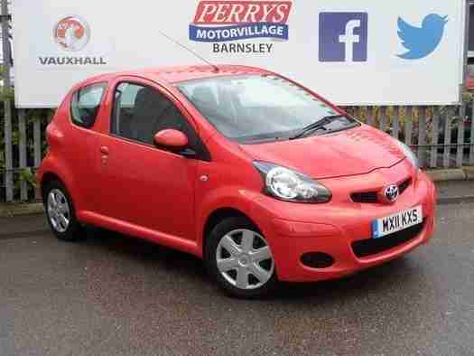 2011 Toyota AYGO 1.0 VVT-i + 3 door MMT Petrol Hatchback