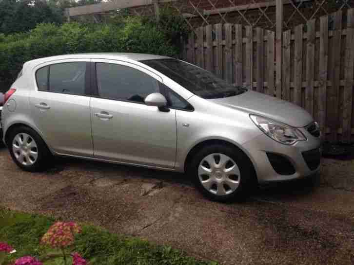 2011 VAUXHALL CORSA EXCLUSIV CDTI EFLEX SILVER