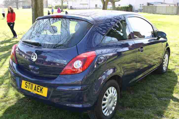 2011 Vauxhall Corsa 1.0 ecoFLEX S 3 door Petrol Hatchback