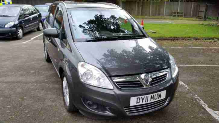 2011 Vauxhall Zafira 1.8i Elite 5dr Petrol Manual MPV People Carrier
