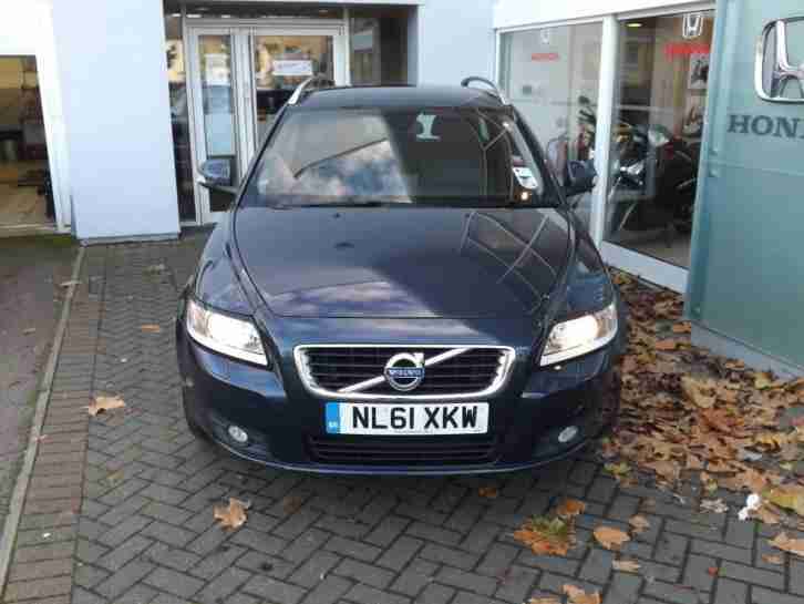 2011 Volvo V50 SE LUX EDITION Petrol Blue Manual