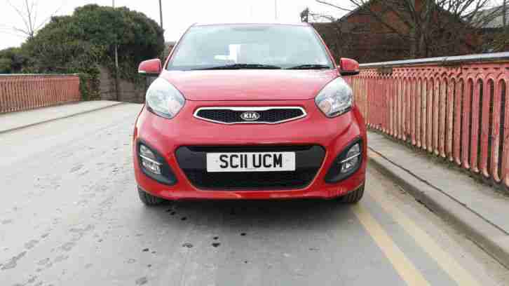 2011 kia picanto ecodynamics stop/start 1.25cc 28946 miles