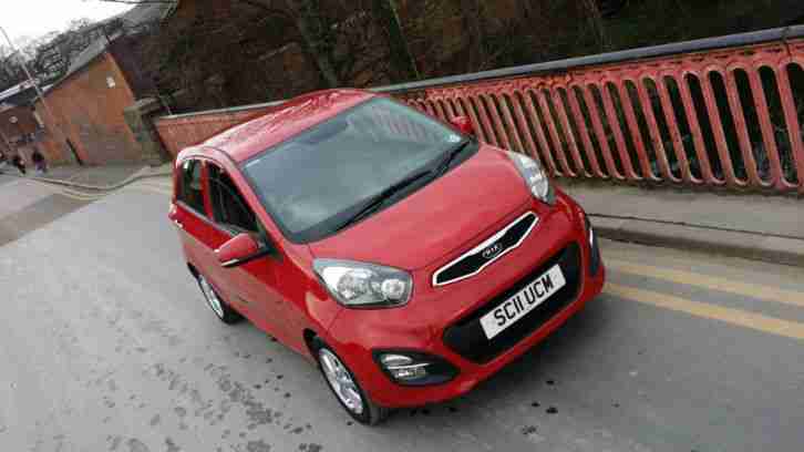 2011 kia picanto ecodynamics stop/start 1.25cc 28946 miles