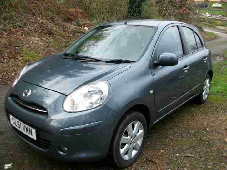 2012 1.2 NISSAN MICRA ACENTA DIG-S SAT NAV ONLY DONE 14K £30 ROAD TAX NEW MOT