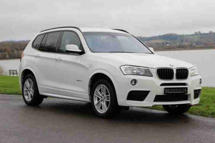 2012 12 BMW X3 2.0 XDRIVE20D M SPORT 5D AUTO 181 BHP DIESEL