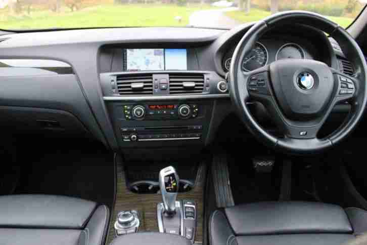 2012 12 BMW X3 2.0 XDRIVE20D M SPORT 5D AUTO 181 BHP DIESEL
