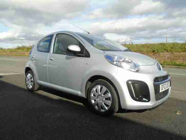 2012 (12) Citreon C1 1.0 VTR. 5 Door in Silver. 31,000 Miles.