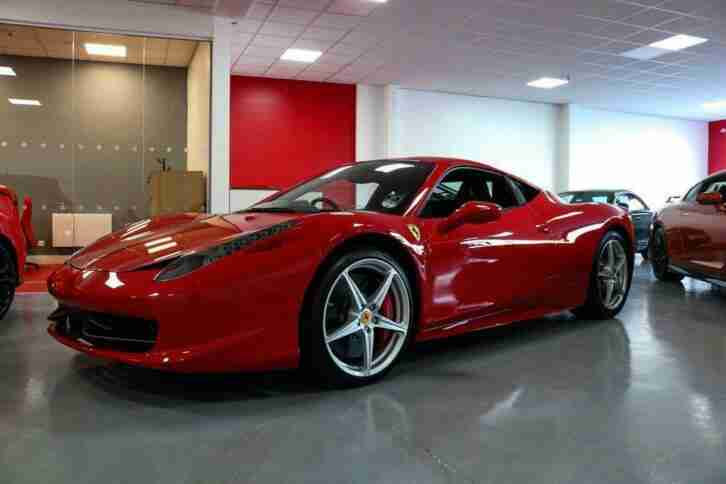 2012 12 FERRARI 458 4.5 ITALIA AUTO SEQ 2DR