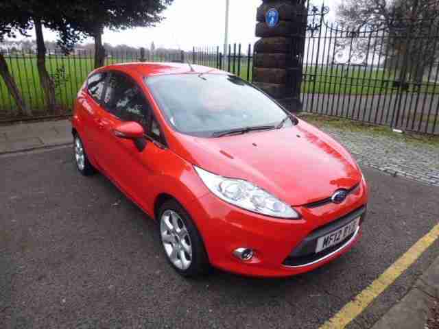 2012 12 FORD FIESTA 1.2 ZETEC 3D 81 BHP