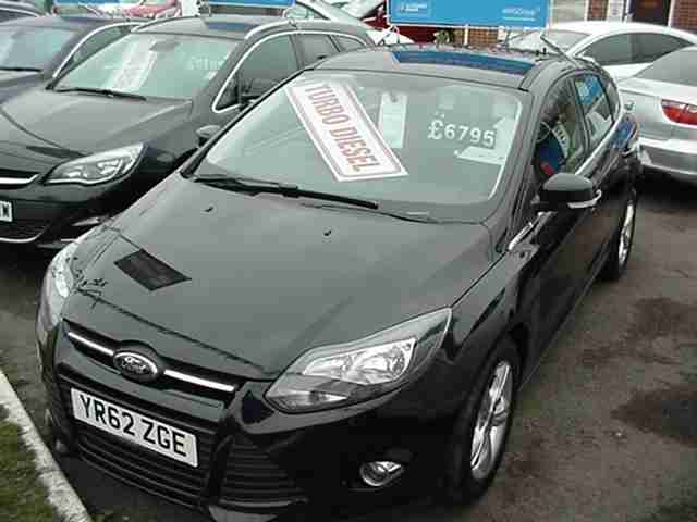 2012 12 Ford Focus 1.6TDCi 115ps Zetec £20 Road Tax & Great Economy