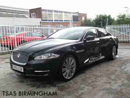 2012 12 Jaguar XJ Portfolio Series 3.0 TD Auto Damaged Salvage CAT D