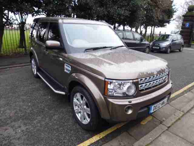 2012 12 LAND ROVER DISCOVERY 3.0 4 SDV6 GS 5D AUTO 255 BHP DIESEL