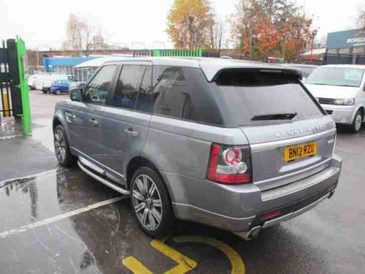 2012 12 LAND ROVER RANGE ROVER SPORT 3.0 SDV6 AUTOBIOGRAPHY SPORT, AUTO 255 BHP,