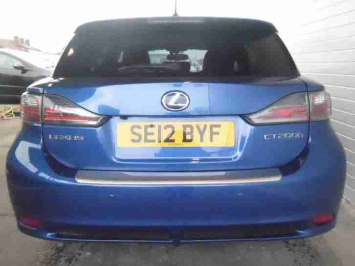 2012 12 LEXUS CT 1.8 200H SE-L 5D AUTO 136 BHP