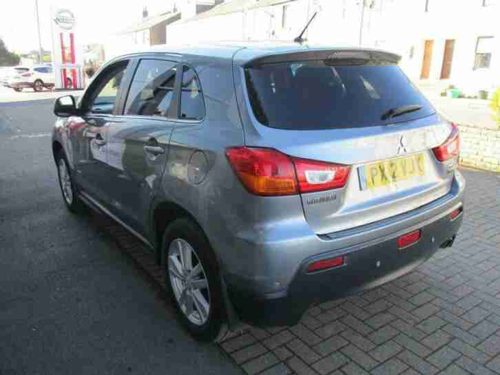 2012 12 MITSUBISHI ASX 1.8 DI-D 3 5D 147 BHP DIESEL FSH 4X4 1 OWNER FULL MOT