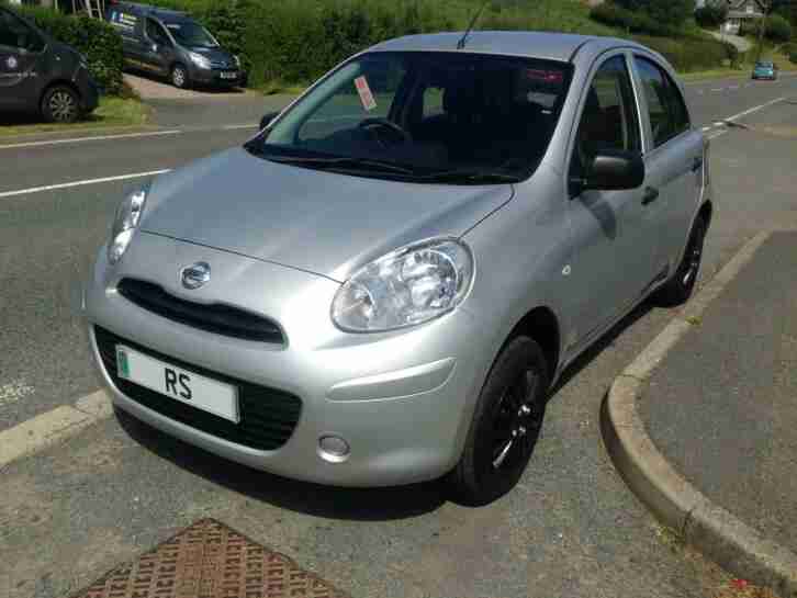 2012 12 Nissan Micra 1.2 12v ( 79bhp ) VISIA 5 DR 13292 MILES £30 ROAD TAX