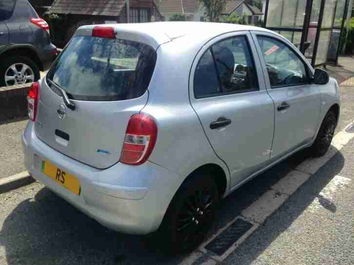 -2012/12-Nissan Micra 1.2 12v ( 79bhp ) VISIA 5 DR---13292 MILES--- £30 ROAD TAX