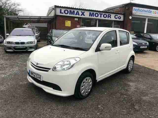 2012 12 Perodua Myvi 1.3 SXi 5 Door Hatch Manual Petrol In White