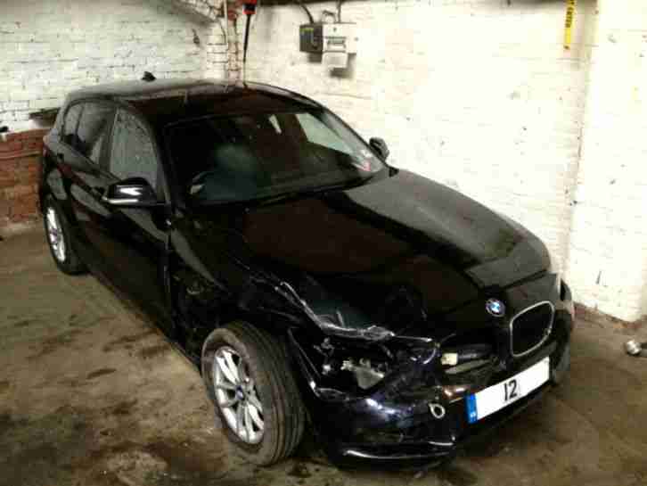 2012 12 REG BMW 116D SE 2.0 AUTO Front corner damaged salvage