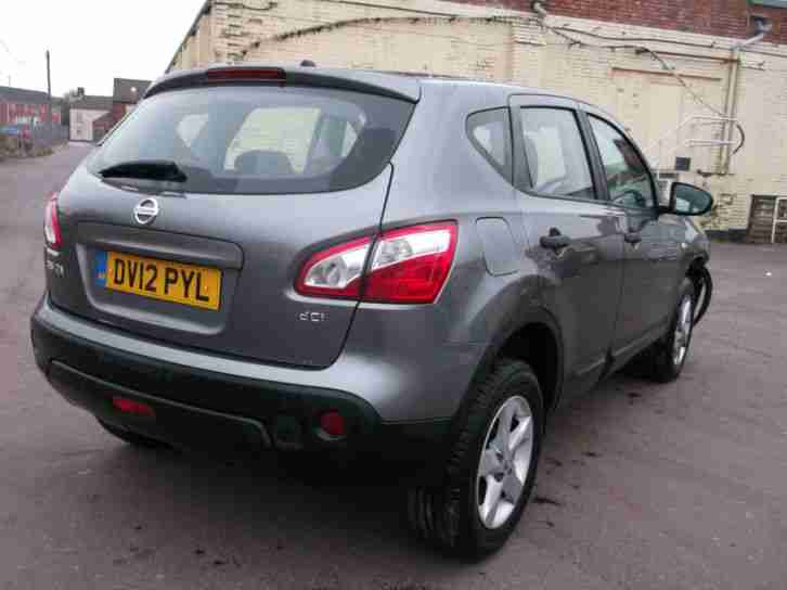 2012 12 REG NISSAN QASHQAI 1.5dCi TURBO DIESEL NEW SHAPE CAT-D DAMAGED SALVAGE