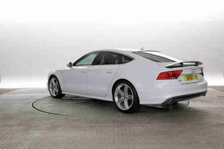 2012 (12 Reg) Audi A7 3.0 TDi Quattro S-Line Sportback S-Tronic White 5 STANDARD