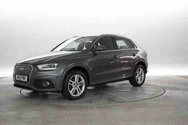 2012 (12 Reg) Audi Q3 2.0 TDi 140 S-Line 4x2 Met Grey 5 STANDARD DIESEL MANUAL