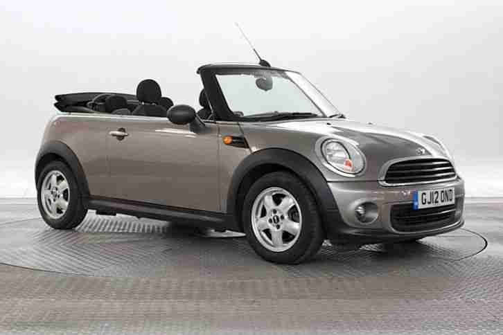 2012 (12 Reg) Mini Convertible 1.6 One