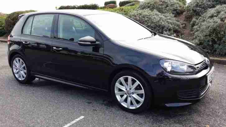 2012 12 Reg VW Golf Tdi Bluemotion Black 6k Miles cat d Fully repaired Superb