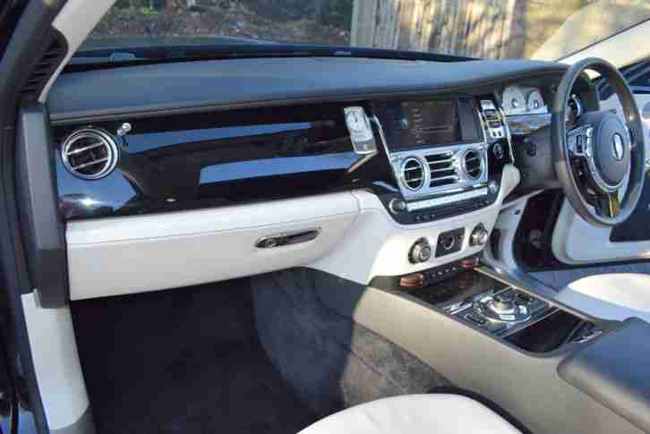 2012/12 Rolls Royce Ghost in special order Diamond Black