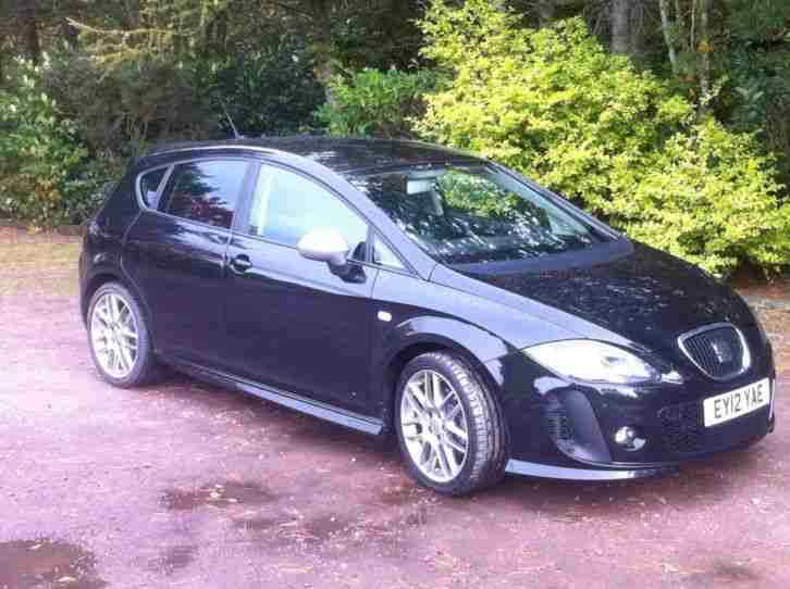 2012 (12) SEAT LEON 2.0TDI (170ps) SUPERCOPA FR + CR TD BLACK